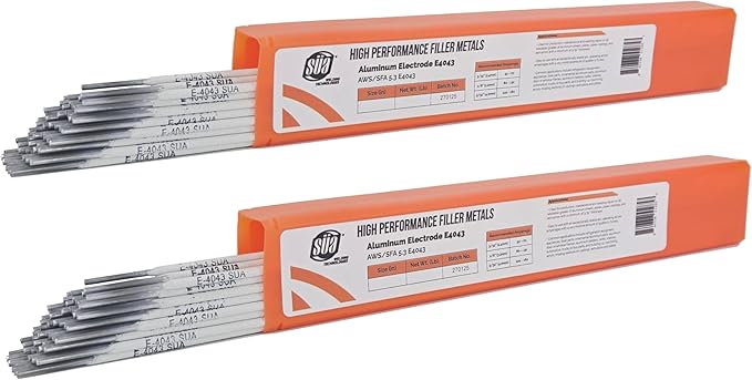 SÜA - Aluminum E4043 Stick Electrode Rod 3/32'' x 14'' - (2 Lb)