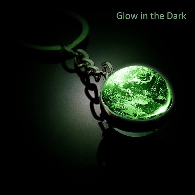 JWPavilion Solar System Planet keychain Accessories Pendant Glow In The Dark - Image 4