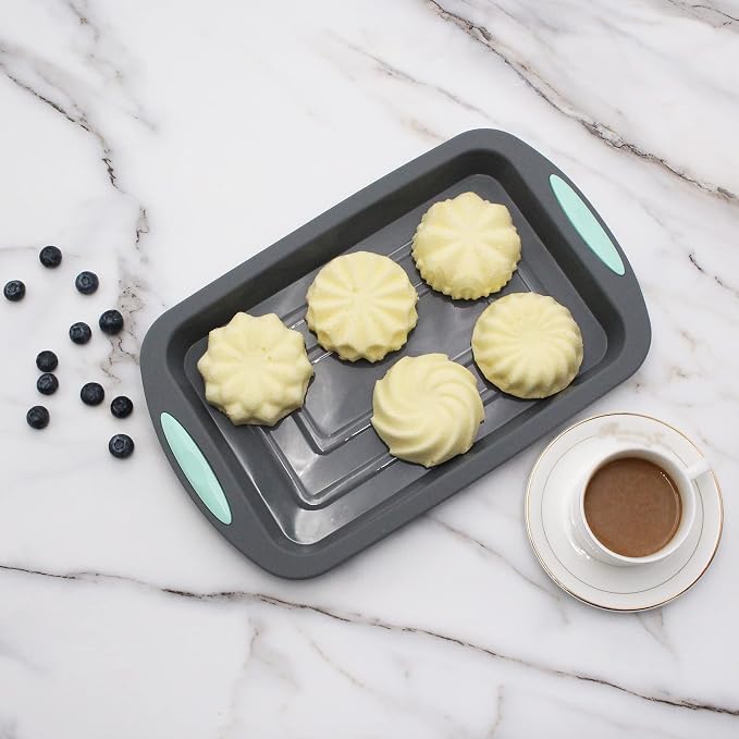 To encounter Silicone Cupcake Baking Cups, Food Grade Non-Stick Muffin Liners - Image 3
