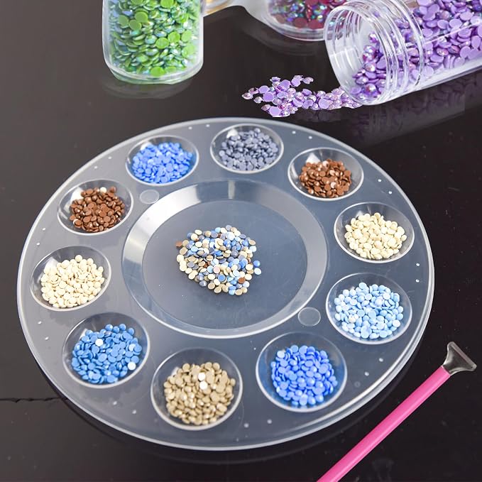 Paint Tray Palette, Plastic Paint Pallet or Pupils to Painting, DIY Craft - Image 3