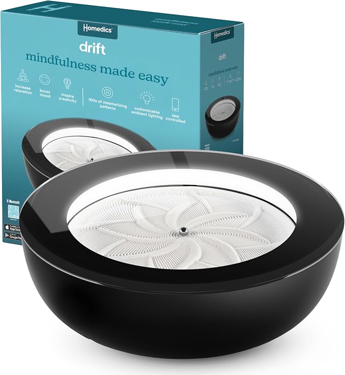 Homedics Drift Sandscape, Perpetual Motion Machine, Zen Garden, Meditation by Homedics