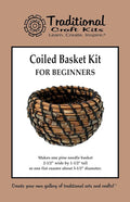 Traditional Craft Kits Coiled Basket Weaving Kit by TraditionalCraftKits