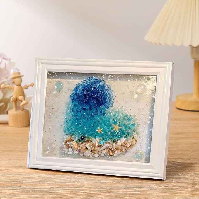 AGARES Sea Glass Art Kit, New Resin Art Kits - Image 3