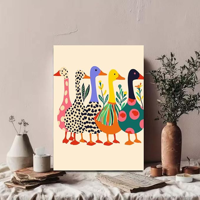 GEMOUJ Duck Paint by Numbers Kits - Image 5