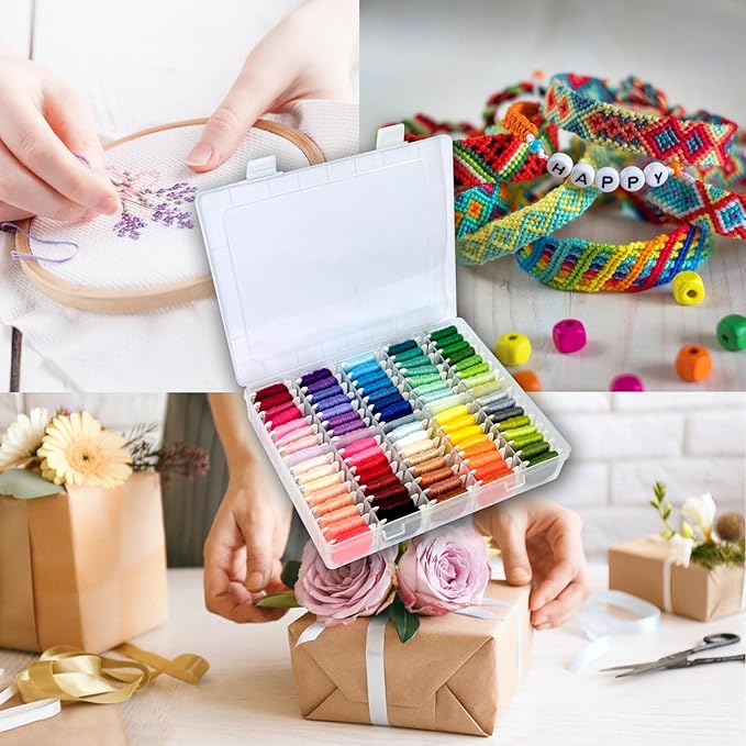 Friendship Bracelet String Kit String Bracelet Making Kit - Image 5