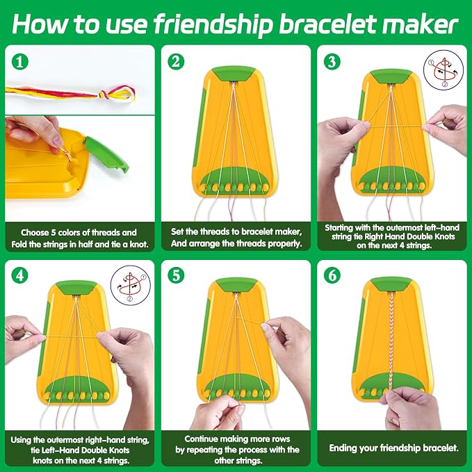 Maynacs Friendship Bracelet Making Kit - Image 6