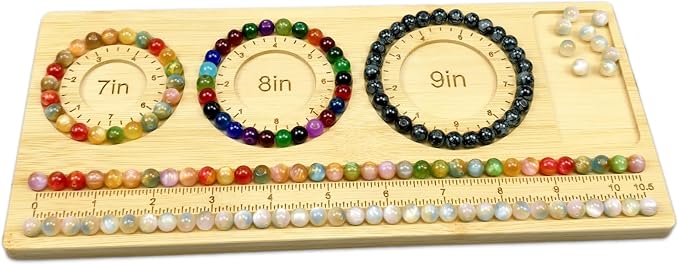 Petoysoso Bead Boards for Jewelry Making, Bamboo Beading Board for Jewelry - Image 3