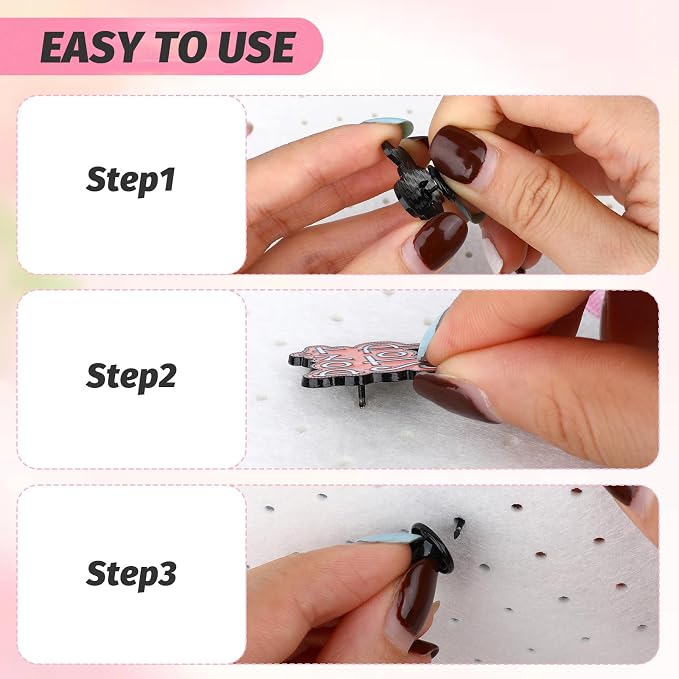 Pin Trading Book Enamel Pins Board Collection Holder, Pin Display Bag - Image 4