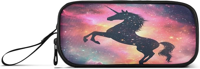 Unicorn Galaxy Sky Pencil Case Box Boys Girls Large Pencil Pouch Zipper - Image 6