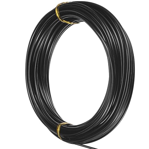 TecUnite Aluminum Craft Wire for Sculpting Armature Bendable Craft Wire for DIY by TecUnite