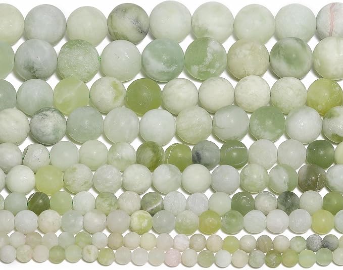 48pcs Natural Matte Grape Gemstone Beads，8mm Frosted Round Loose Stone Beads - Image 7