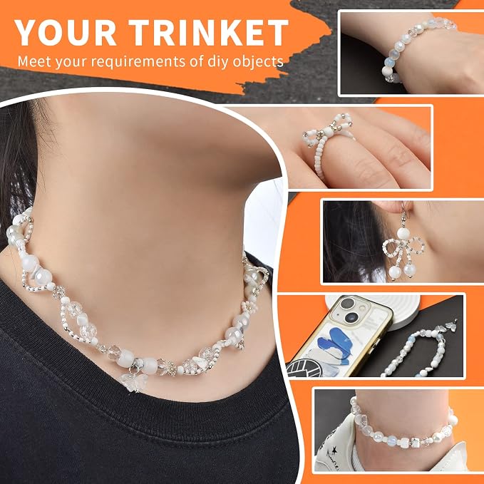 Rired 27 900pcs Snow White Beads - Image 6