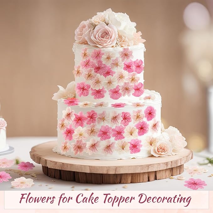 96 Pcs Natural Dried Pressed Edible Flowers - Image 3