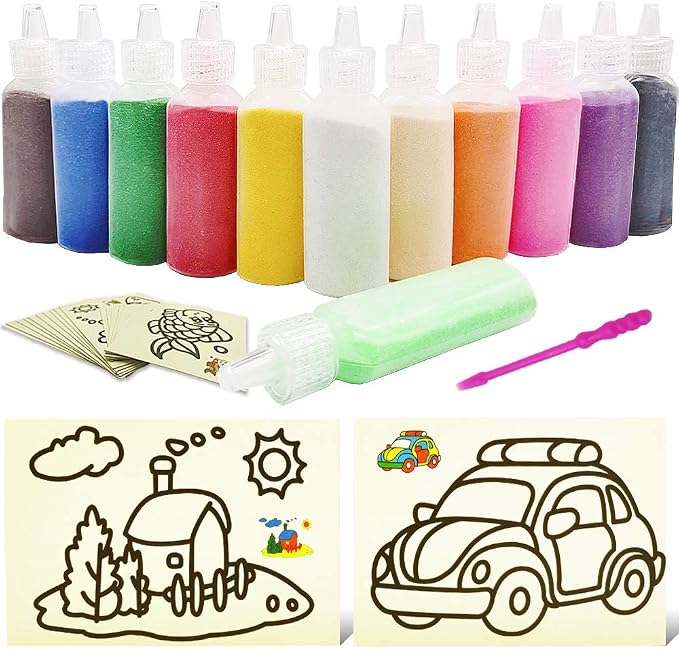 Zddaoole 32 PCS Art Sand Kit by Zddaoole