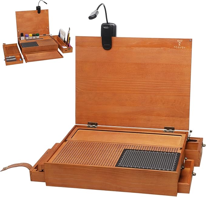 Model Building Station, Portable Model Building Workbench by TTOGUSH