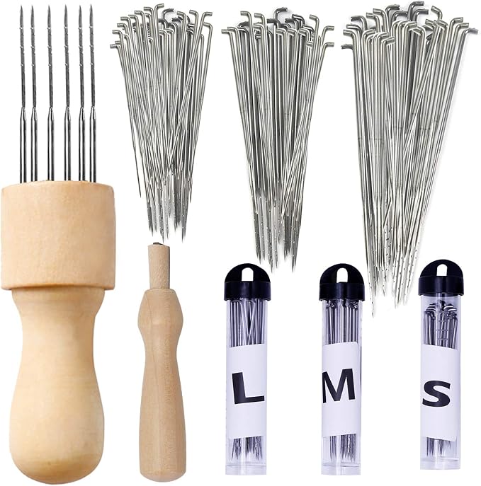 Complete Wool Felting Tools, Needle Felting Kit, Needle Felting Tools by Mayboos