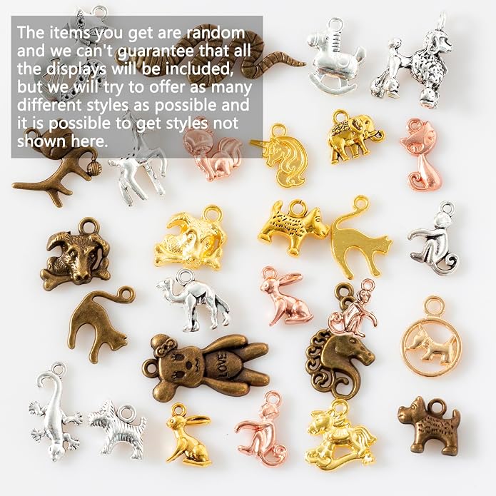 stino 100g Metal Pendant Charms - Image 3