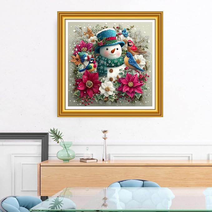 Foxhool Stamped Cross Stitch Kits, 11CT Printed Cross Stitch Pattern Full - Image 2