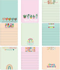 SLP Day Appreciation Sticky Notes Gifts, 9 Pack Speech Language Pathologist by Lovarywow