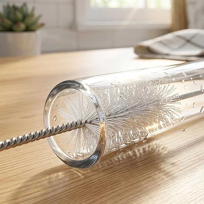12 Inch Extra Long Straw Brush Cleaner, Flexible Nylon Tube Cleaning Brushes - Image 5