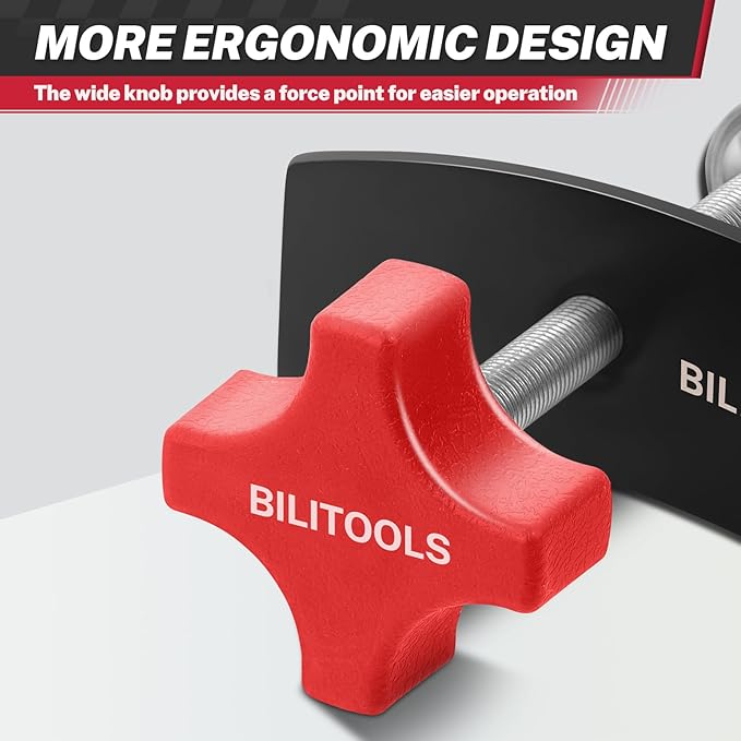 BILITOOLS Brake Pad Spreader, Disc Brake Caliper Compression Tool Caliper Piston Compressor Spreader Tool