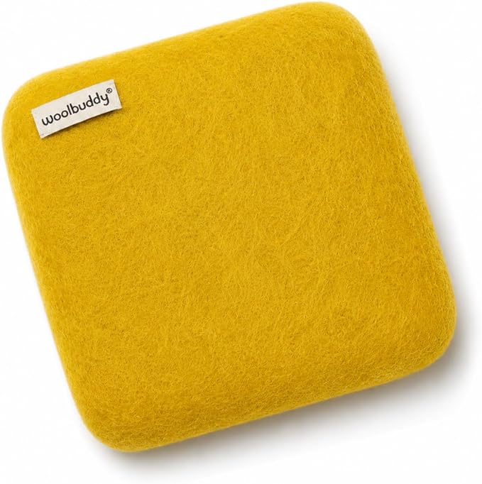 Woolbuddy Wool Felting Pad 6 x 6 x 1.5 Inch, Durable Needle Felting Mat by Woolbuddy