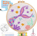 TCDZMYGS Punch Needle Kits, Cute Fish Tail Punch Needle Kits by TCDZMYGS