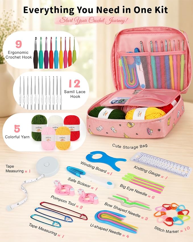 Aeelike Crochet Kit for Beginners - Image 5