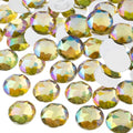 John Bead 200 Pieces 16mm, Acrylic Round Flat Back Rhinestones by JohnBead