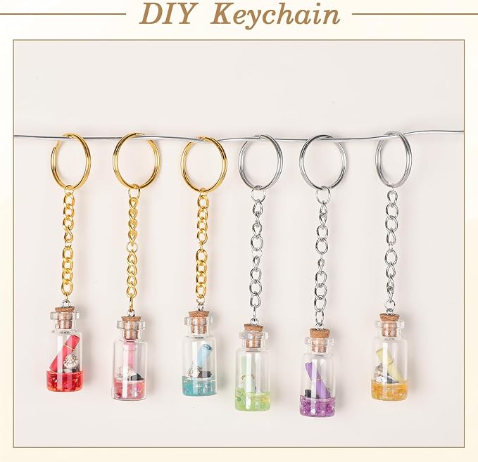 BESARME 1130PCS Keychain Making Kit Jump Rings - Image 5