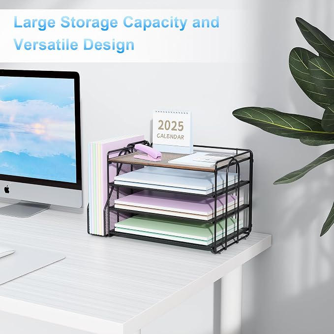 Spacrea Desk Organizers and Accessories, Paper Organizer - Image 6