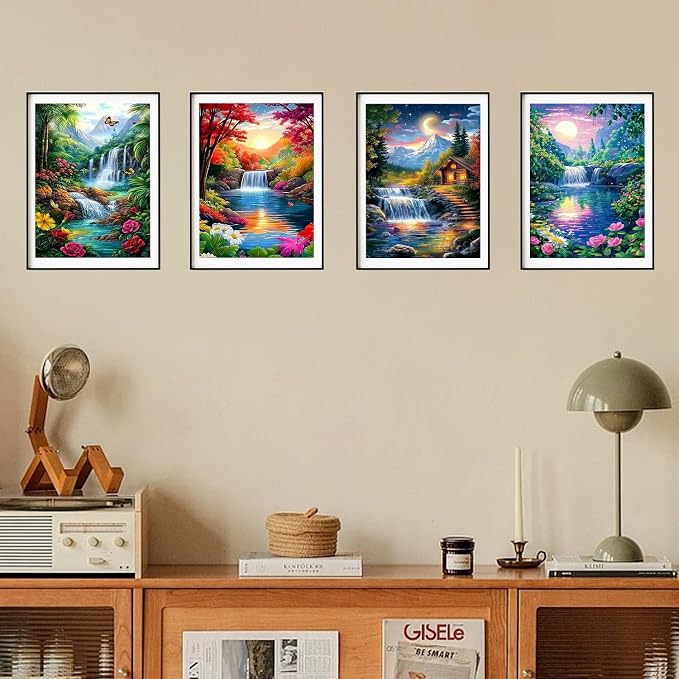 DOZEEZOP 4 Pack 5D Diamond Painting Kits - Image 8