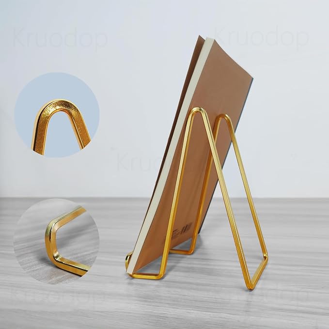 3 Pack 4 inch Metal Plate Stands - Image 3