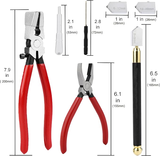 Xawuesa Upgrade Heavy Duty Glass Cutter Kit - Image 2