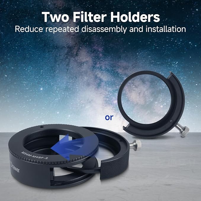 SVBONY SV226 M54 Telescope Filter Drawer, Astrophotography Filter Drawer - Image 2