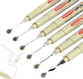 GETHPEN Micro Fineliner Set, 6 Pack | Waterproof Archival Ink Micro Fineliner by GETHPEN