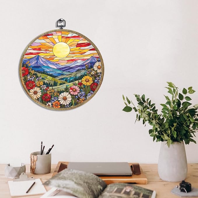 Wildflowers Sunset Flower Floral Garden Decor, Gift - Image 4