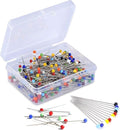 MINTHE 100PCS Sewing Pins for Fabric, Straight Pins Sewing by MINTHE