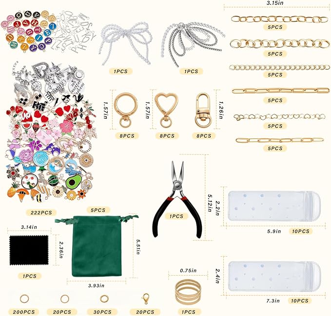 ZOODAMAI 544-Piece Jewelry Making Kit - Image 2