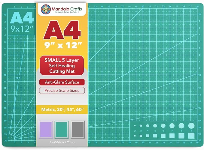 Mandala Crafts Self-Healing Cutting Mat, and Scrapbooking by MandalaCrafts