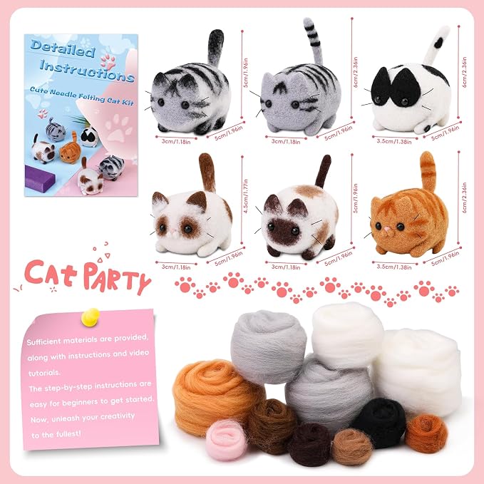 UOOU Felting Kit, Needle Felting Kits - Image 3