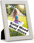 RPJC 6x8 inch Picture Frame Made of Solid Wood and High Definition Glass by RPJC