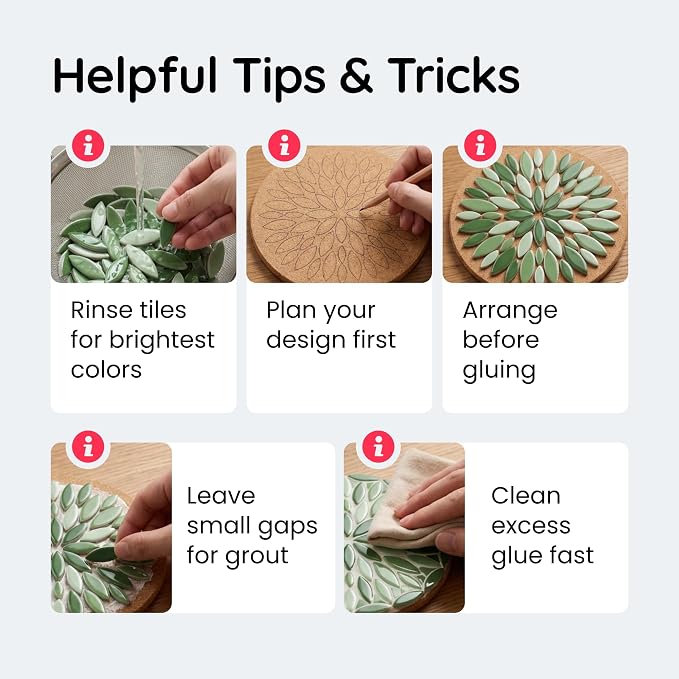 VerzTile Mosaic Tiles for Crafts - Image 9