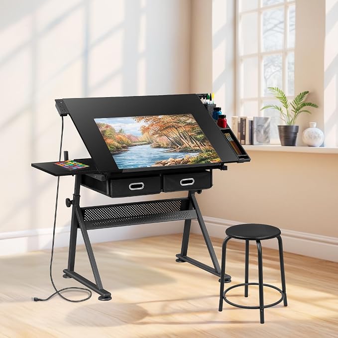 ZENY Adjustable Drafting Table - Image 2