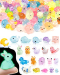 FIVEIZERO 100PCS Luminous mini Resin Animals Bulk by FIVEIZERO
