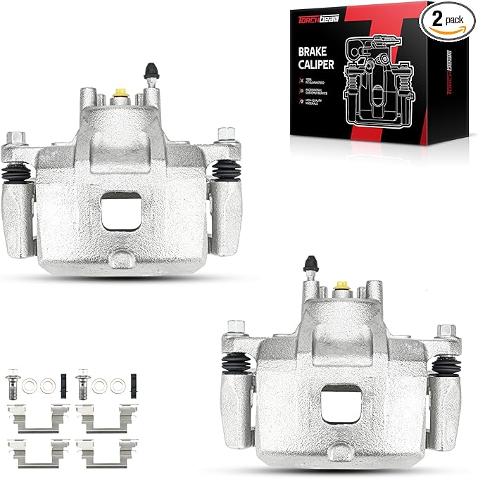 Torchbeam Front Brake Calipers Set for Mitsubishi Outlander Sport 2011-2023, Mitsubishi Outlander 2007-2020, Front Left and Front Right Calipers Replace # 18B5032B+18B5033B
