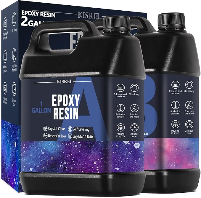 KISREL Epoxy Resin 2Gallon by KISREL