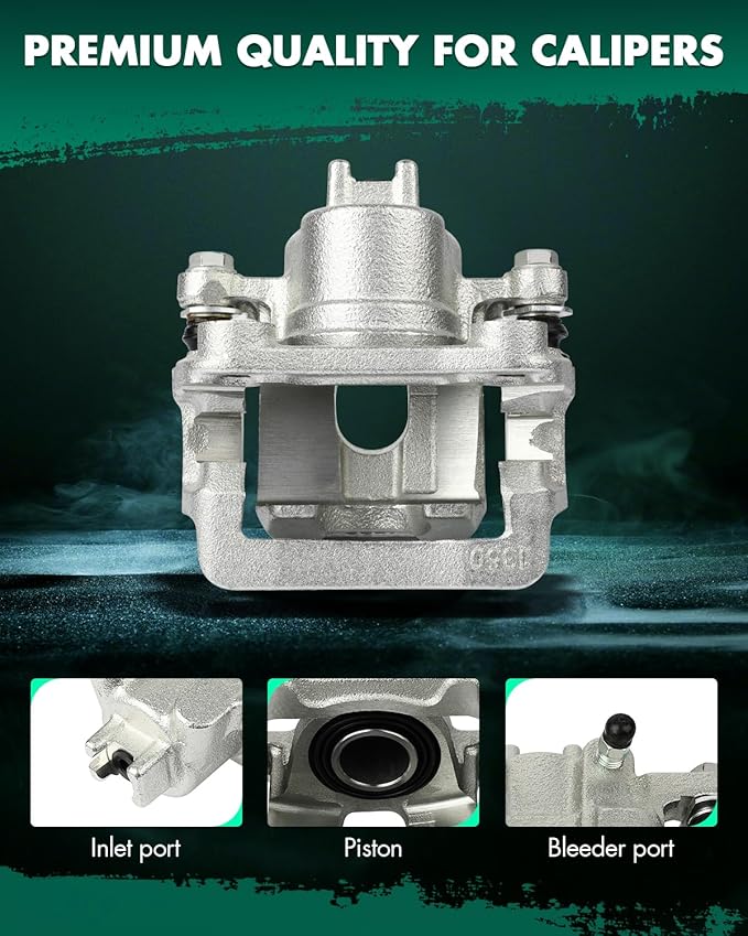 SCITOO Rear Right Brake Caliper With Bracket 19B2674 Compatible For Acura RSX 2002-2006