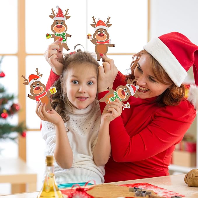Fennoral 12 Pack Reindeer Crafts - Image 4
