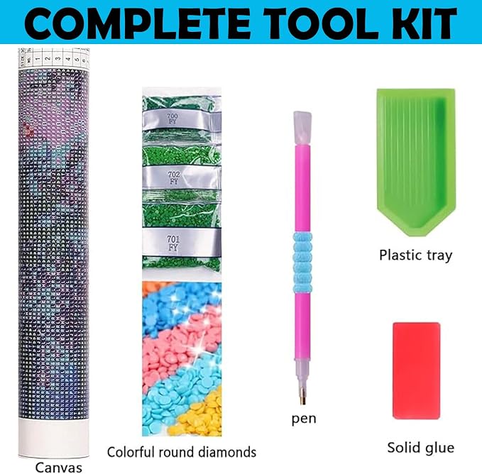 Gikboup 2 Pack 5D Diamond Painting Kits - Image 7